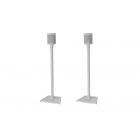 Sanus Floor Speaker Stand Pair for Sonos One and PLAY 1 (White)
