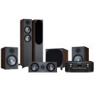 Marantz SR6015, Monitor Audio Bronze 200, C150, 100 & W10 6G (Walnut)