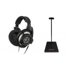 Sennheiser HD800S & Premium Headphone Stand (Black)