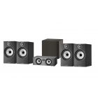 Bowers & Wilkins 606 S2 (2x) & HTM6 S2 Anniversary Edition with ASW608 (Black)