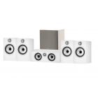 Bowers & Wilkins 606 S2 (2x) & HTM6 S2 Anniversary Edition with ASW608 (White)