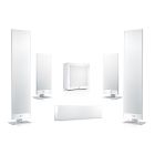KEF T301 & T101 with T301C & T2 (White) 