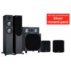 Monitor Audio Bronze 200, FX 6G, C150 & W10 6G (Black)