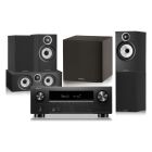 Denon AVR-X2800H, Bowers & Wilkins 606 S3, 607 S3, HTM6 S3 & ASW610 (Black)