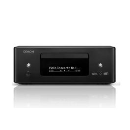 Sounds Speakers Richer RCD-N12DAB System | Denon Streaming Mini EXC | (Black)