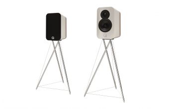 Q Acoustics Concept 300 inc Stand Refurbished (White & Oak)