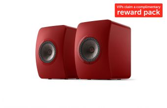 KEF LS50 Wireless II (Crimson Red Special Edition)