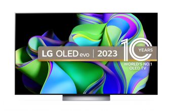 LG OLED77C34LA Refurbished (Dark Titan Silver)