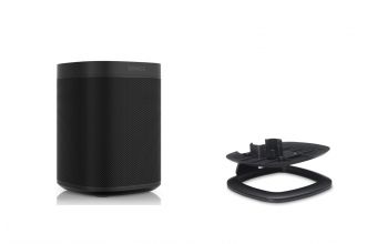 Sonos One Gen 2 & Flexson Desk Stand (Black)