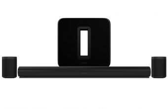 Sonos Arc, One (GEN 2) (X2) & SUB (GEN 3) (Black)