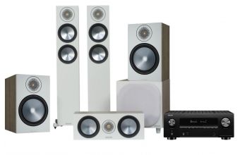 Denon AVC-X3700H & Monitor Audio Bronze 200, C150, 100 & W10 6G (Urban Grey)