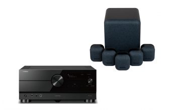 Yamaha RX-A4A (Black) & Monitor Audio MASS 5.1 (Midnight)