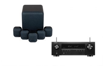 Denon AVR-S660H (Black) & Monitor Audio MASS 5.1 (Midnight)