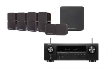 Denon AVR-S760H & Cambridge Audio 5.1 Speaker Package