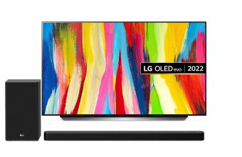 LG OLED48C24LA & SP8YA (Black)