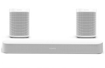 Sonos One SL (2X) & Beam Gen 2 (White)