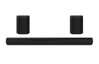Sonos Arc & 2 x One SL (Black)