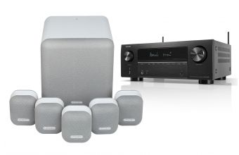 Denon AVR-X2800H (Black) & Monitor Audio MASS 5.1 (Mist)