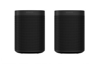 Sonos One SL (Black) (2X)