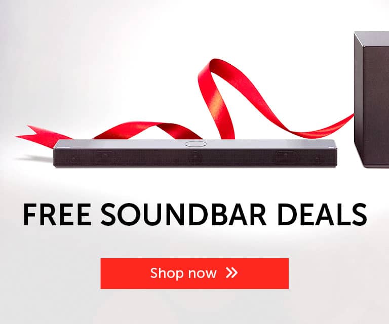 Free soundbar deals