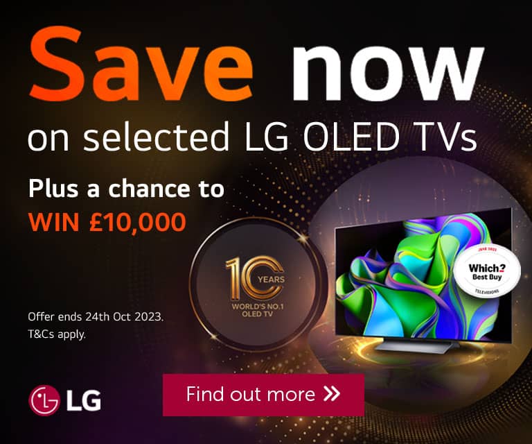 LG - Save & win £10,000