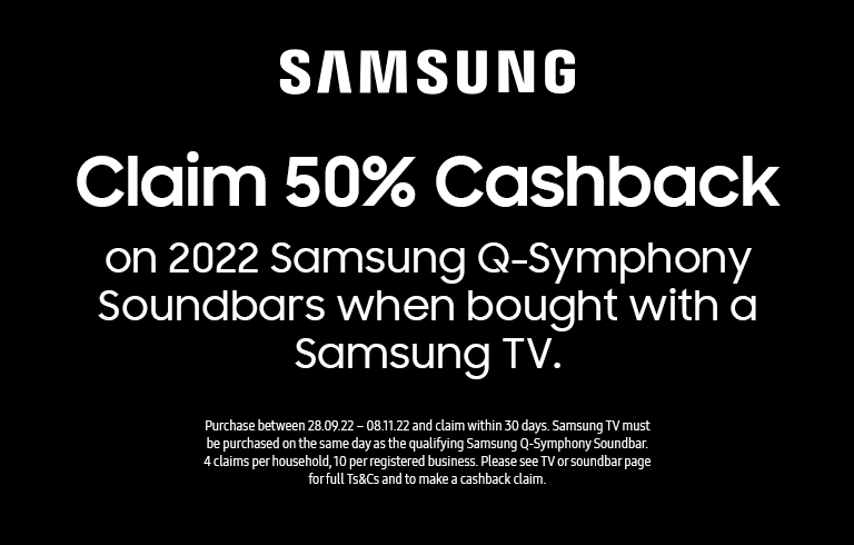 Samsung 50% Cashback