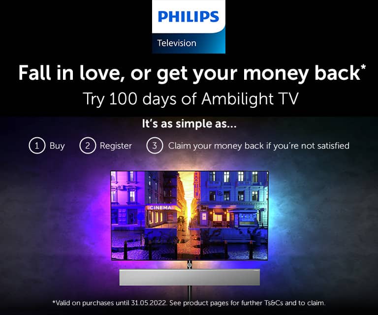 Philips try 100 days of Ambilight TV