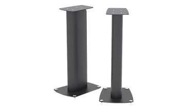 Color : White, Size : 55-90cm Speaker Stands Audio Stand Bookshelf Audio Stand Floor-Standing Surround Wooden Display Stand Adjustable Height 