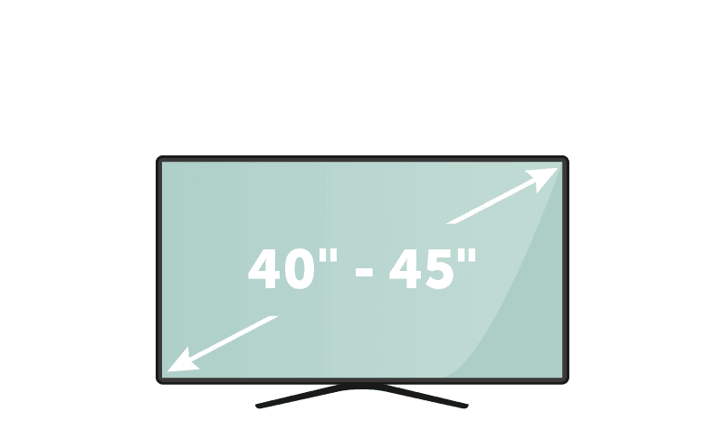 TVs 40" to 45"