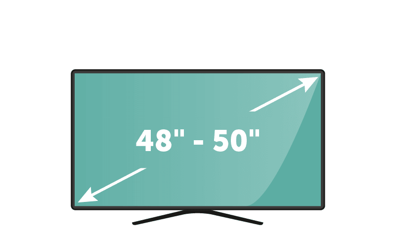 TVs 48" to 50"