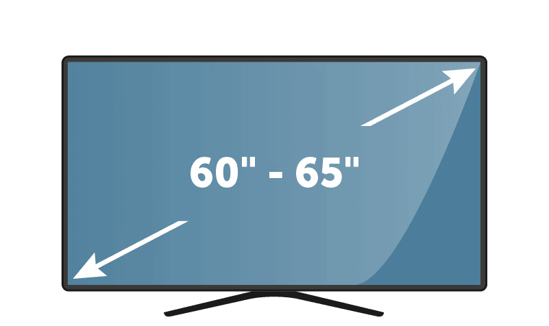 TVs 60" to 65"