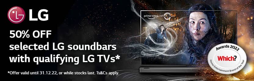 LG - 50% off soundbars with selected TVs