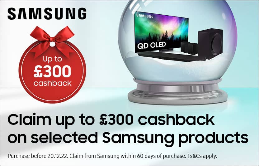Samsung Cashback Promo 12.22