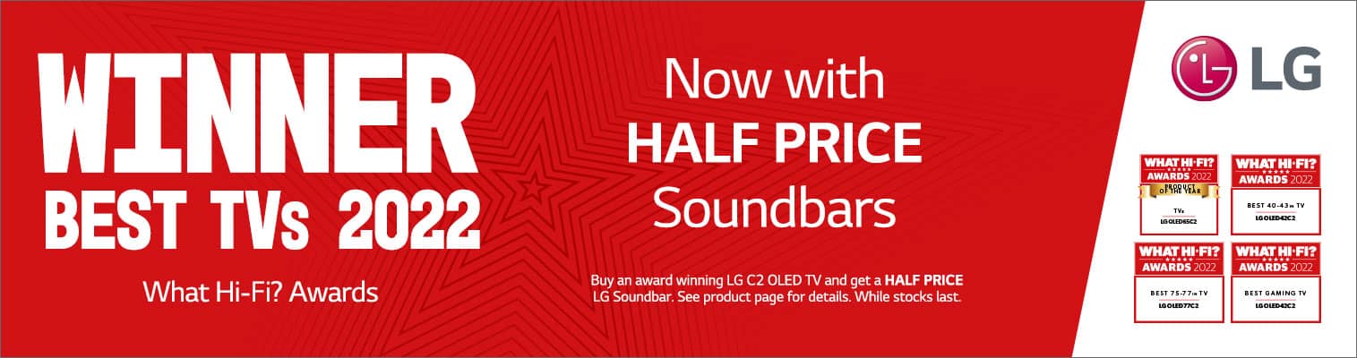Half price  LG soundbars 11.22
