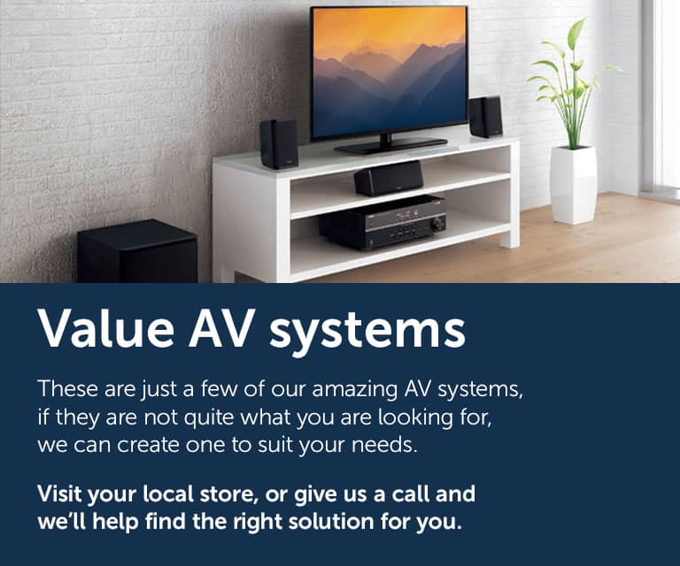 Value AV systems