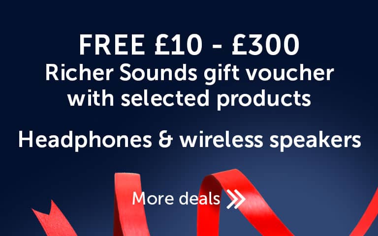 Gift voucher promo - Headphones & wireless speakers