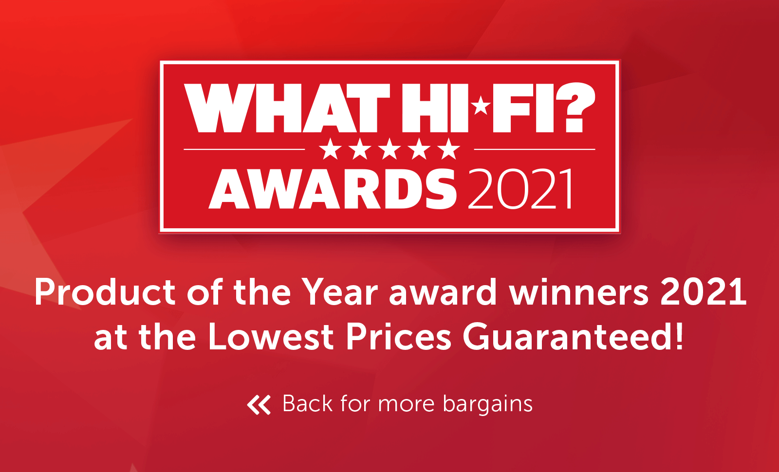 What Hi-Fi? Products Of The Year 2021