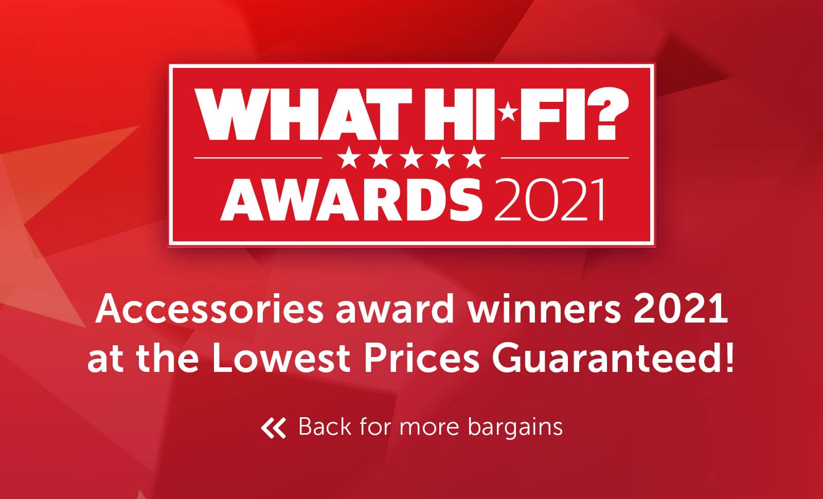 What Hi-Fi? Best Buy Awards 2021 - Accessories