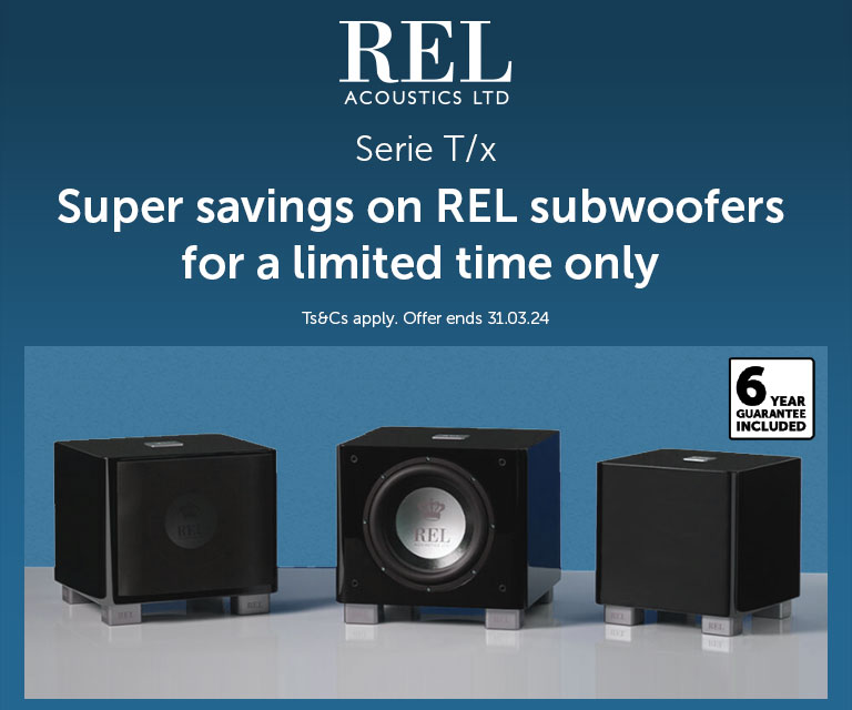 REL subwoofer savings 10.23