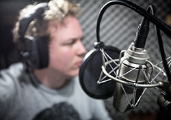 The Reckostacks in the studio