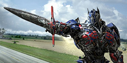 Optimus Prime shows his dark side.