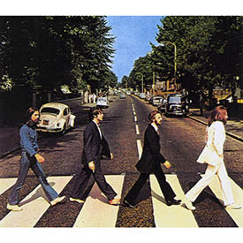 The Beatles - 'Abbey Road' released 1969.