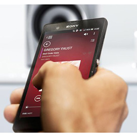 The easy to use HDD Audio Remote is available on Android and iOS devices.