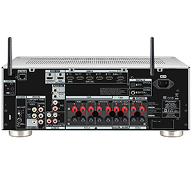 The VSX930 is packed with inputs.