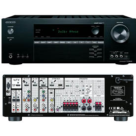 The TXSR444 features a host of connectivity options.