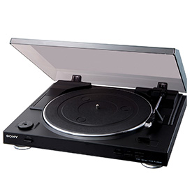 The Sony PLX300 features a USB input for recording your records.