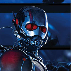 Ant-Man - Played by Paul Rudd ('Role Models', 'I love you man')
