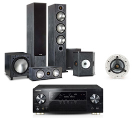 Pioneer & Monitor Audio system