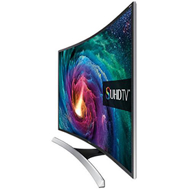 Experience the power of the curved screen.