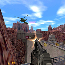 Half Life was first released in 1998 by Valve Corp.